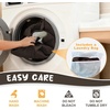 image:imageMCombo Waterproof Recliner Chair Cover Non Slip Recliner Cover with Cup Holder Access and Pockets Washable Furniture Protector Recliner Slipcover for Pets and Kids Light Grey 28Dark Coffee