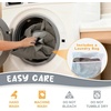 image:imageMCombo Waterproof Recliner Chair Cover Non Slip Recliner Cover with Pockets Furniture Protector Washable Recliner Slipcovers for Pets Kids Light Grey 3 SeatLight Grey