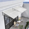 image:imageMCombo Window Awning Door Canopy Exterior Polycarbonate Cover Front Door Outdoor Patio Awning Canopy UV Rain Snow Protection Hollow Sheet Clear Board with White Bracket 791x406Clear Board with White Bracket