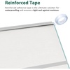 image:imageMCombo Window Awning Door Canopy Exterior Polycarbonate Cover Front Door Outdoor Patio Awning Canopy UV Rain Snow Protection Hollow Sheet Clear Board with White Bracket 791x406Clear Board with White Bracket