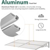 image:imageMCombo Window Awning Door Canopy Exterior Polycarbonate Cover Front Door Outdoor Patio Awning Canopy UV Rain Snow Protection Hollow Sheet Clear Board with White Bracket 791x406Clear Board with White Bracket
