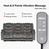 image:imageMCombo Zero Gravity Power Reclining Sofa with Heat and Vibration Massage 3 Seater Reclining Couch with USB Ports Cup Holders for Living Room Fabric PR648SET BeigeGrey