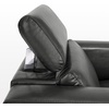 image:imageMCombo Zero Wall Recliner Chair Wall Hugger Power Recliner Chair with Adjustable Headrest High Wood Leg USB amp Type C Dual Charge Ports for Living Room Small Spaces HL128 Textile GreyDark Grey