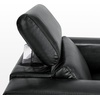 image:imageMCombo Zero Wall Recliner Chair Wall Hugger Power Recliner Chair with Adjustable Headrest High Wood Leg USB amp Type C Dual Charge Ports for Living Room Small Spaces HL128 Textile GreyBlack