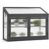 image:imageMCombo 2Tier Wooden Cold Frame Garden Greenhouse Raised Flower Planter Shelf Bed Protection 60570160 OrangeDark Grey