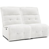 image:imageMCombo 638 inch Wall Hugger Power Reclining Loveseat Sofa with USB amp Type C Ports for Small Spaces Oversized Recliner Sectional Couches for Living Room ALR012SET Cream WhiteCream White