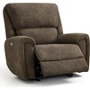 image:imageMCombo Oversized Power Recliner Chair for Big and Tall People Heavy Duty Power Recliners 400lbs USB amp Type C Charge Ports for Living Room Office Fabric OE675 Light GreyBrown