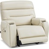 image:imageMCombo Oversized Power Recliner Chair with Adjustable Headrest for Big and Tall Zero Gravity Recliner with Heat and Massage USB amp Type C Ports Cup Holders for Living Room 6186 Cream WhiteCream White