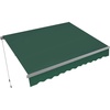 image:imageMCombo Patio Awning 10x8 Feet Sunshade Canopy for Manual Retractable Awnings 4627 Beige 10x8ftDark Green