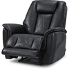 image:imageMCombo Triple Motors Lay Flat Recliner for Adults Oversized Leather Recliner Chair with Power Headrest Infinite Position USB amp TypeC Charging Ports HTS526 BlueBlack