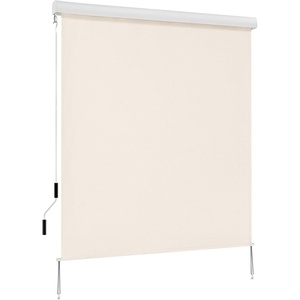 image:imageMCombo 551 Outdoor Drop Down Awning Patio Roller Shades Protective Valance for Porch 4209 Dark Grey 551x984Beige