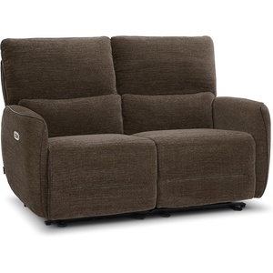 image:imageMCombo 60 Wall Hugger Power Loveseat Recliner Sofa with Adjustable Headrest RV Reclining Loveseat with USB and Type C Charge Ports for Living Room 6924 Navy Blue LoveseatBrown