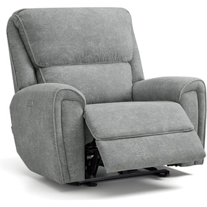 image:imageMCombo Oversized Power Recliner Chair for Big and Tall People Heavy Duty Power Recliners 400lbs USB amp Type C Charge Ports for Living Room Office Fabric OE675 Light GreyLight Grey