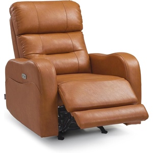 image:imageMCombo Triple Motor Power Rocker Recliner with Adjustable Headrest FSC Certified Oversized Leather Recliner Chair for Living Room Nursery Infinite Position USB amp TypeC 6277 Navy BlueOrange