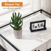 image:imageMCombo 30 Furniture Style Dog Crate Wooden Pet Crate End Table Double Doors Kennel with Storage Drawers 0649 WhiteWhite