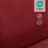 image:imageMCombo Dual Motor Oversized Power Recliner Chair 382 Large Wide Seat Rocker Recliner with LED Lighting USB Ports Perfect for Living Room Office and Home Theater Fabric PR607 BurgundyBurgundy
