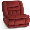 image:imageMCombo Dual Motor Oversized Power Recliner Chair 382 Large Wide Seat Rocker Recliner with LED Lighting USB Ports Perfect for Living Room Office and Home Theater Fabric PR607 BurgundyBurgundy