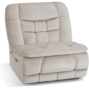 image:imageMCombo Dual Motor Oversized Power Recliner Chair 382 Large Wide Seat Rocker Recliner with LED Lighting USB Ports Perfect for Living Room Office and Home Theater Fabric PR607 BurgundyBeige