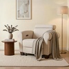 image:imageMCombo Wall Hugger Power Recliner Chair for Small Spaces RV amp Living Room HL164 BeigeBeige