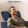 image:imageMCombo Wall Hugger Power Recliner Chair for Small Spaces RV amp Living Room HL164 BeigeNavy Blue