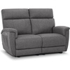 image:imageMCombo 708 Zero Gravity Power Loveseat Recliner Sofa with Massage and Dual Heating Adjustable Headrest USB amp Type C Port for Living Room Fabric PR606M2 BeigeDark Grey