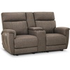 image:imageMCombo 708 Zero Gravity Power Loveseat Recliner Sofa with Massage and Dual Heating Adjustable Headrest USB amp Type C Port for Living Room Fabric PR606M2 BeigeMocha