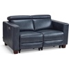 image:imageMCombo 854 Zero Wall Hugger Power Recliner Sofa HL198M3 Toast  3Seater Power Headrest USB A amp C Charge Ports Solid Wood Legs Small Spaces Living Room Breathable Faux LeatherPacific
