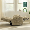 image:imageMCombo Oversized Dual Motor Power Lift Recliner Chair for Elderly R7891  Heat and Massage Zero Gravity Lift Chair Infinite Position Lay Flat USB Ports Big amp Tall Fabric LargeWide BurgundyBeige