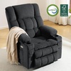 image:imageMCombo Oversized Dual Motor Power Lift Recliner Chair for Elderly R7891  Heat and Massage Zero Gravity Lift Chair Infinite Position Lay Flat USB Ports Big amp Tall Fabric LargeWide BurgundyDark Gray