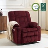 image:imageMCombo Oversized Dual Motor Power Lift Recliner Chair for Elderly R7891  Heat and Massage Zero Gravity Lift Chair Infinite Position Lay Flat USB Ports Big amp Tall Fabric LargeWide BurgundyBurgundy