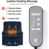 image:imageMCombo Oversized Dual Motor Power Lift Recliner Chair for Elderly R7891  Heat and Massage Zero Gravity Lift Chair Infinite Position Lay Flat USB Ports Big amp Tall Fabric LargeWide BurgundyNavy Blue