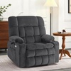 image:imageMCombo Oversized Dual Motor Power Lift Recliner Chair for Elderly R7891  Heat and Massage Zero Gravity Lift Chair Infinite Position Lay Flat USB Ports Big amp Tall Fabric LargeWide BurgundyDark Gray