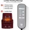 image:imageMCombo Oversized Dual Motor Power Lift Recliner Chair for Elderly R7891  Heat and Massage Zero Gravity Lift Chair Infinite Position Lay Flat USB Ports Big amp Tall Fabric LargeWide BurgundyBurgundy