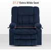 image:imageMCombo Oversized Dual Motor Power Lift Recliner Chair for Elderly R7891  Heat and Massage Zero Gravity Lift Chair Infinite Position Lay Flat USB Ports Big amp Tall Fabric LargeWide BurgundyNavy Blue