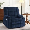 image:imageMCombo Oversized Dual Motor Power Lift Recliner Chair for Elderly R7891  Heat and Massage Zero Gravity Lift Chair Infinite Position Lay Flat USB Ports Big amp Tall Fabric LargeWide BurgundyNavy Blue