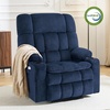 image:imageMCombo Oversized Dual Motor Power Lift Recliner Chair for Elderly R7891  Heat and Massage Zero Gravity Lift Chair Infinite Position Lay Flat USB Ports Big amp Tall Fabric LargeWide BurgundyNavy Blue