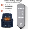 image:imageMCombo Oversized Dual Motor Power Lift Recliner Chair for Elderly R7891  Heat and Massage Zero Gravity Lift Chair Infinite Position Lay Flat USB Ports Big amp Tall Fabric LargeWide BurgundyNavy Blue