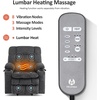 image:imageMCombo Oversized Dual Motor Power Lift Recliner Chair for Elderly R7891  Heat and Massage Zero Gravity Lift Chair Infinite Position Lay Flat USB Ports Big amp Tall Fabric LargeWide BurgundyDark Gray
