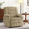 image:imageMCombo Oversized Dual Motor Power Lift Recliner Chair for Elderly R7891  Heat and Massage Zero Gravity Lift Chair Infinite Position Lay Flat USB Ports Big amp Tall Fabric LargeWide BurgundyBeige