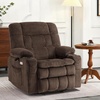 image:imageMCombo Oversized Dual Motor Power Lift Recliner Chair for Elderly R7891  Heat and Massage Zero Gravity Lift Chair Infinite Position Lay Flat USB Ports Big amp Tall Fabric LargeWide BurgundyCoffee