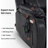 image:imageMCombo Small Power Lift Recliner Chair for Elderly Heat and Massage 7408  FSC amp OEKOTEX Certified USBampType C Charging Port Cup Holders Side Pockets Faux Leather Notool AssemblyBlack