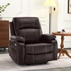image:imageMCombo Small Power Lift Recliner Chair for Elderly Heat and Massage 7408  FSC amp OEKOTEX Certified USBampType C Charging Port Cup Holders Side Pockets Faux Leather Notool AssemblyDark Brown