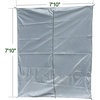 image:imageMcombo Popup Portable Gazebo Screen Tent Wind Panels P1024 Gray 4 Panels 710 x 710