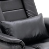 image:imageMCombo Swivel Recliner with Ottoman Chair TV Chair Sets with Vibration Massage for Small Space Living Room Bedroom 9096 9099 Textile BlueBlack