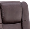 image:imageMCombo Swivel Recliner with Ottoman Chair TV Chair Sets with Vibration Massage for Small Space Living Room Bedroom 9096 9099 Textile BlueDark Brown