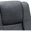 image:imageMCombo Swivel Recliner with Ottoman Chair TV Chair Sets with Vibration Massage for Small Space Living Room Bedroom 9096 9099 Textile BlueDark Grey