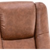 image:imageMCombo Swivel Recliner with Ottoman Chair TV Chair Sets with Vibration Massage for Small Space Living Room Bedroom 9096 9099 Textile BlueSaddle