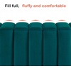 image:imageMCombo 545 Velvet Bench for Bedroom End of Bed Ottoman for Entryway 4698 BeigeGreen