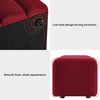 image:imageMCombo 545 Velvet Bench for Bedroom End of Bed Ottoman for Entryway 4698 BeigeRed