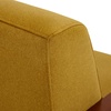 image:imageMCombo Swivel Glider Accent Chair 360 Swivel amp 30 Rocking Wood Arm 4494  Classic Style Wrinkle Resistant amp Fade Resistant Fabric Supportive Seating Living Room Bedroom GreyYellow